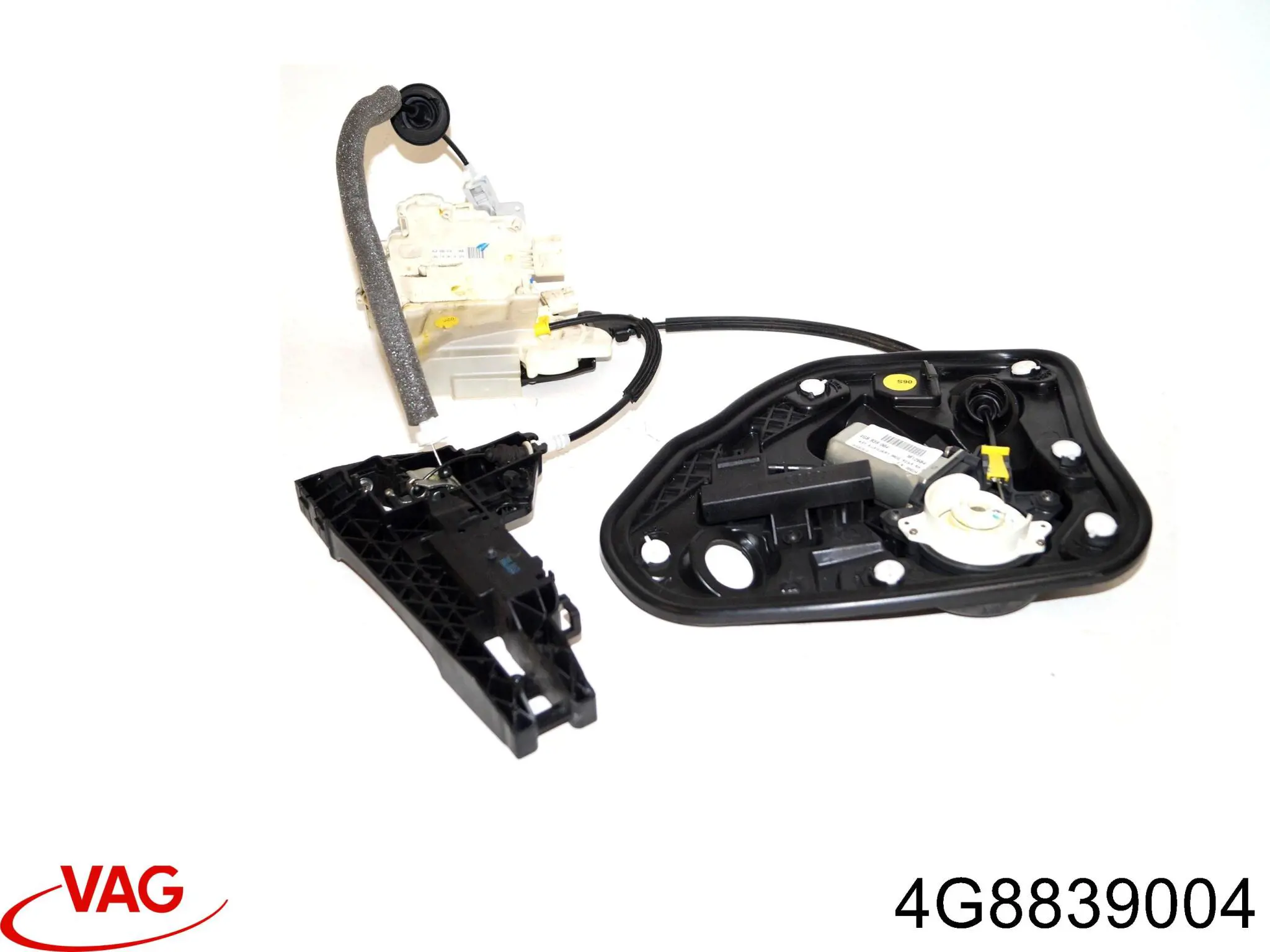 Motor de apertura/cierre de cerradura de puerta trasera derecha 9A783756000 Porsche