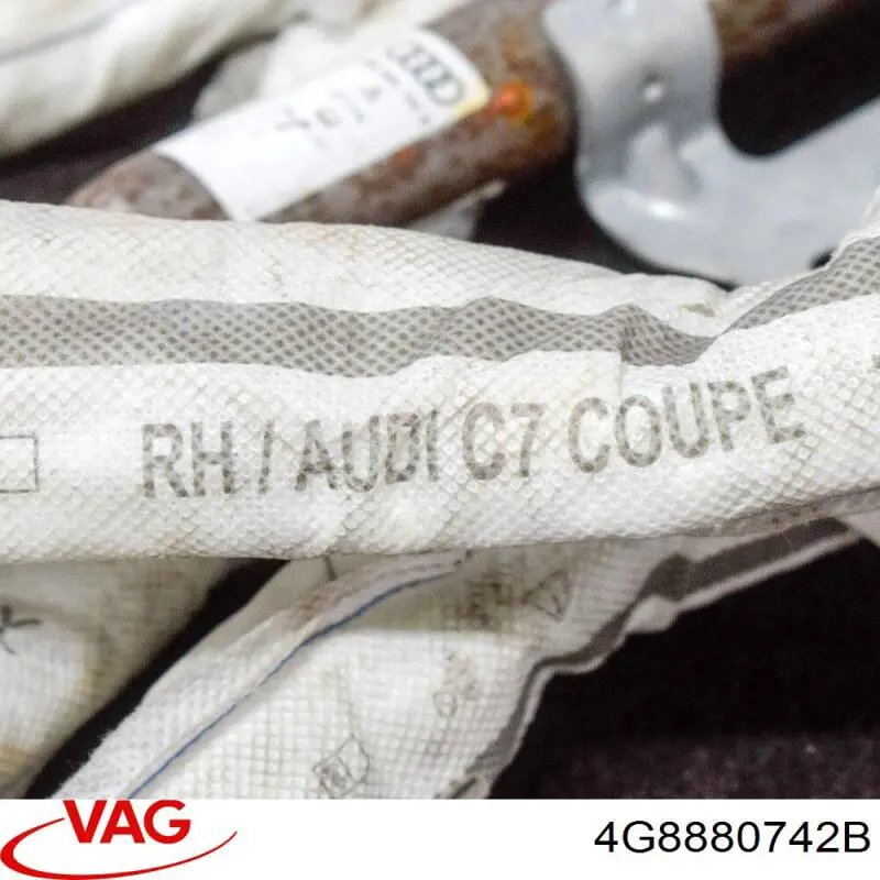 4G8880742A VAG airbag de cortina lateral derecha