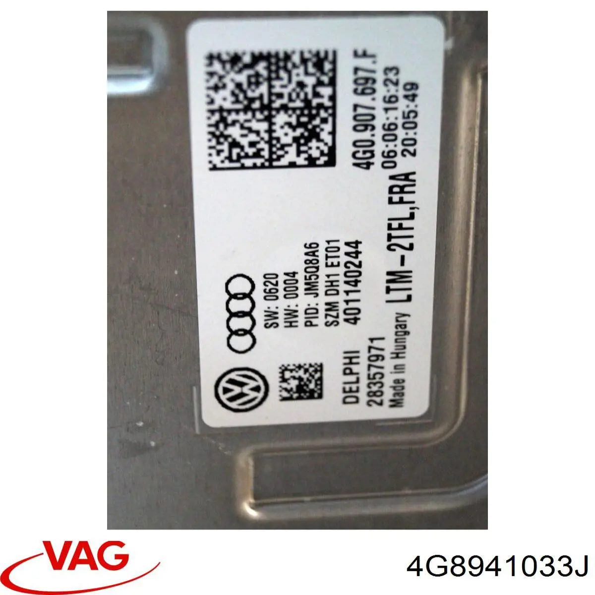 Faros delanteros VAG 4G8941033J
