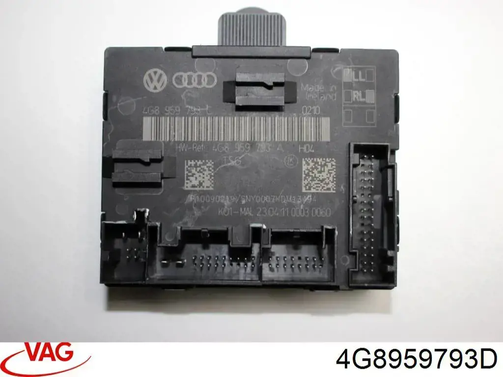 Unidad de confort de la puerta delantera VAG 4G8959793D precio, desde 113,26 EUR