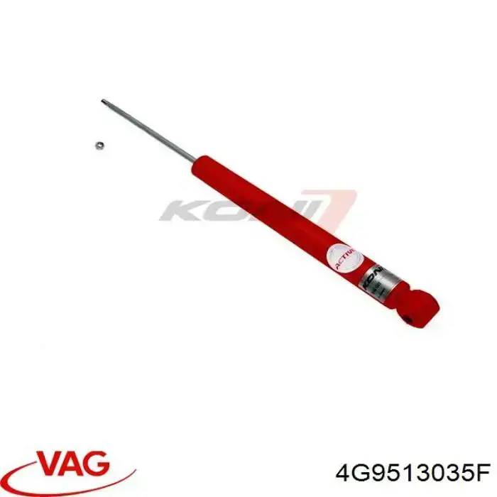 Amortiguador trasero VAG 4G9513035F precio, desde 34,86 EUR