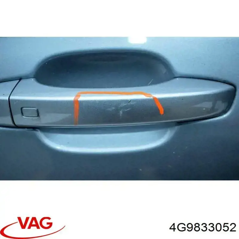 4G9833052 VAG Puerta trasera derecha