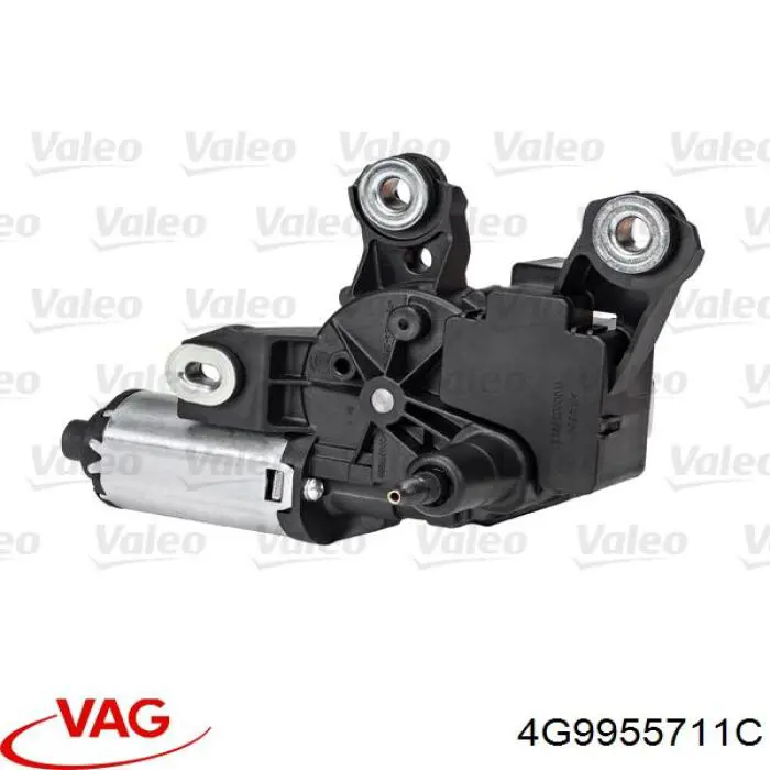 Motor limpiaparabrisas, trasera 4G9955711C VAG