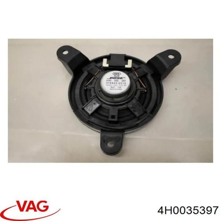 Altavoz de la puerta delantera VAG 4H0035397 precio, desde 130,68 EUR