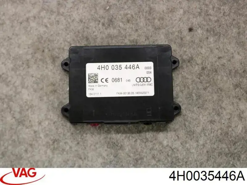 Unidad de control del teléfono VAG 4H0035446A