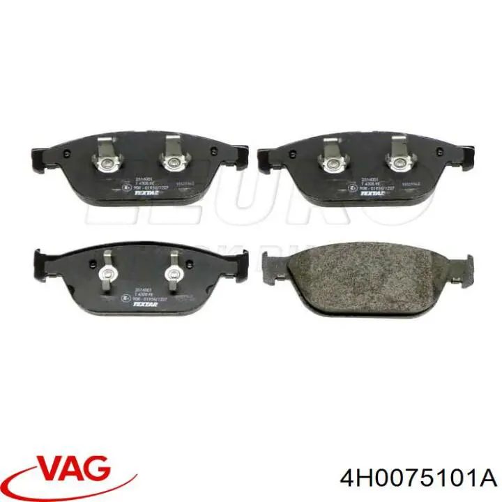 Juego de faldillas traseras VAG 4H0075101 precio, desde 150,22 EUR