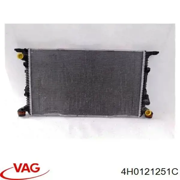 4H0121251C VAG radiador