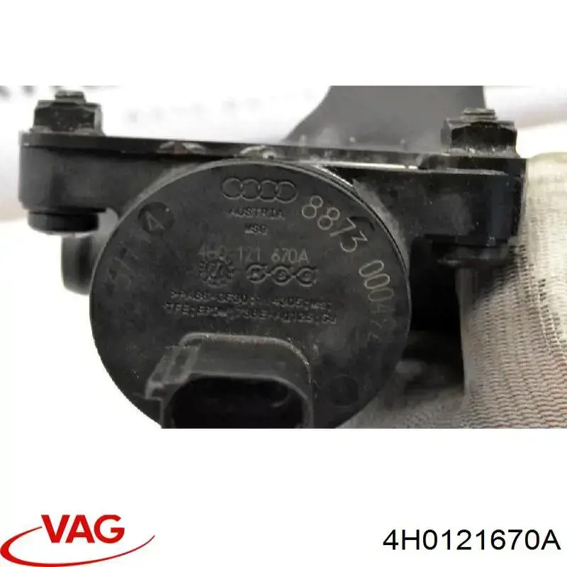 Válvula de control de líquido refrigerante 4H0121670A VAG