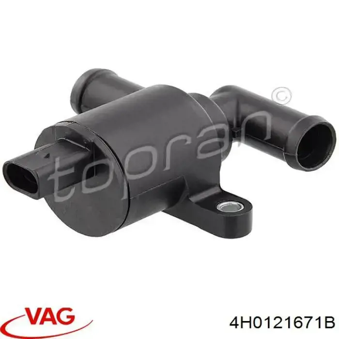 Válvula de calefacción VAG 4H0121671B