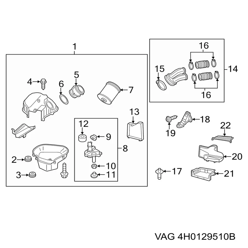 Comprar 4H0129510B VAG 