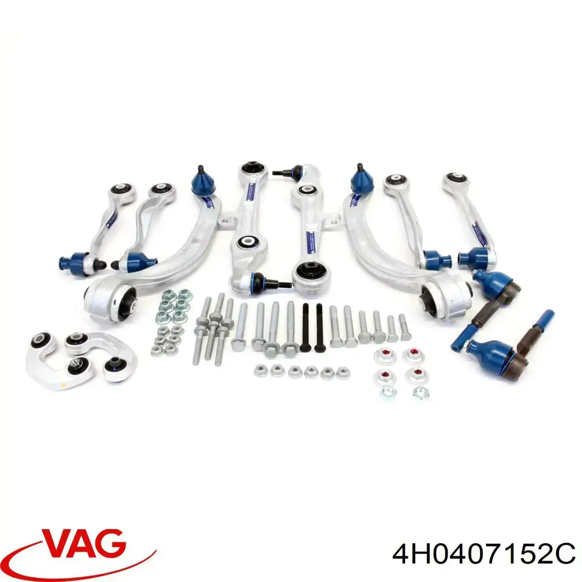 Brazo inferior derecho de la suspensión delantera VAG 4H0407152C
