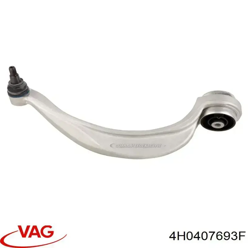 4H0407693F VAG Brazo inferior izquierdo de la suspensión delantera