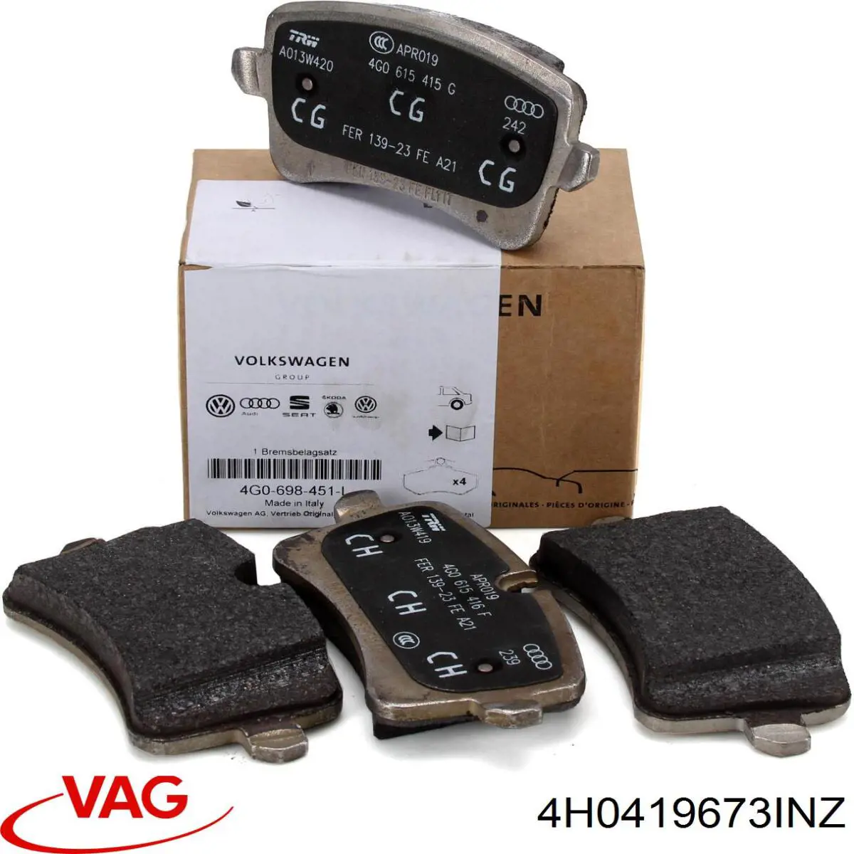  VAG 4H0419673INZ precio, desde 62,83 EUR