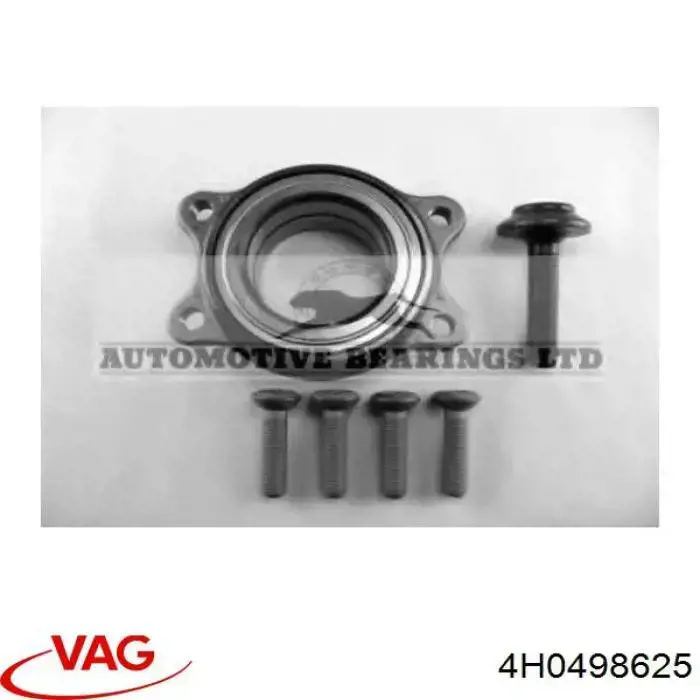 Rodamiento de rueda delantero VAG 4H0498625