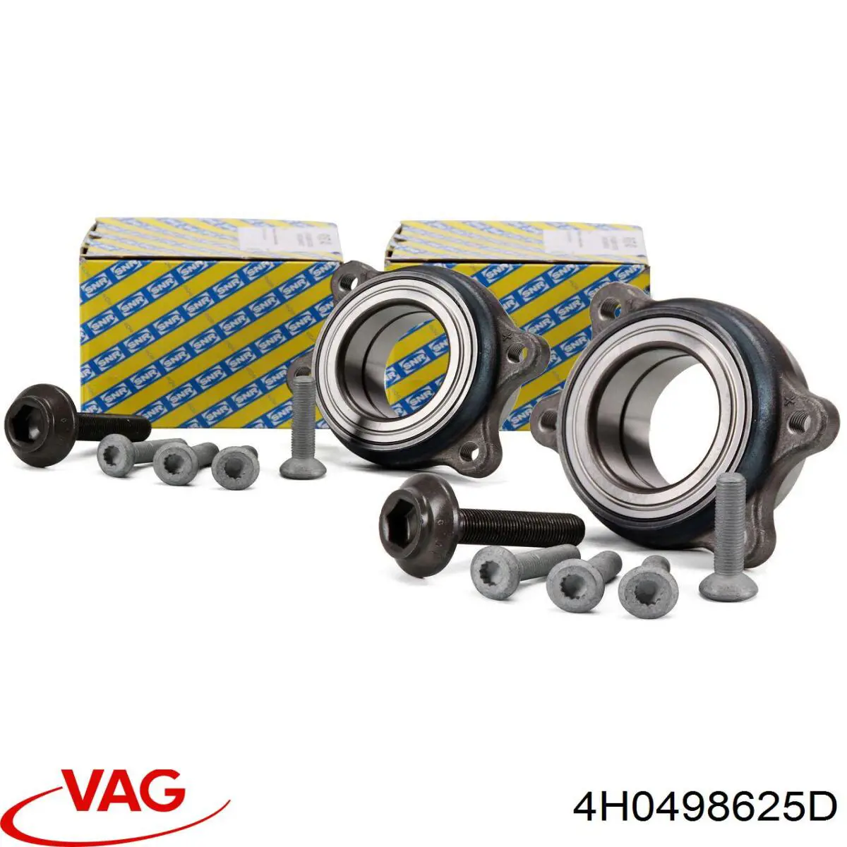 Cojinete de rueda delantero 4H0498625D VAG