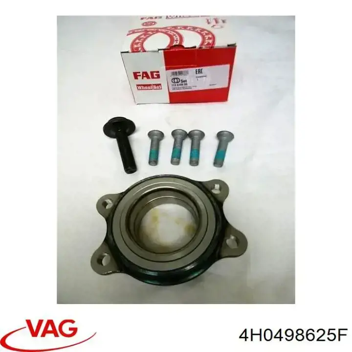 Cojinete de rueda delantero 4H0498625F VAG