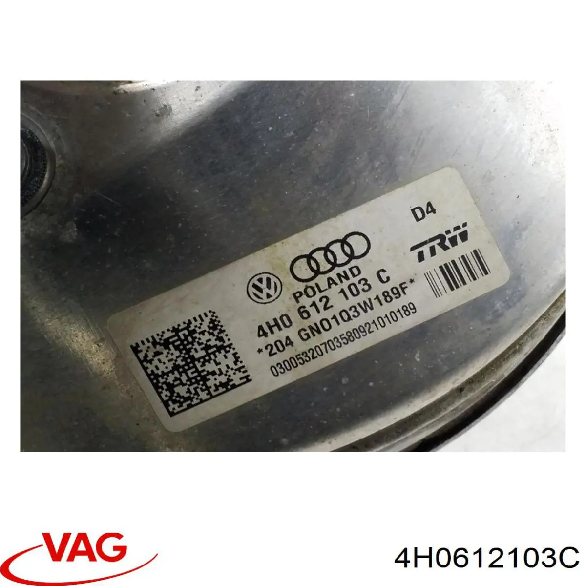 Comprar 4H0612103C VAG Servofreno