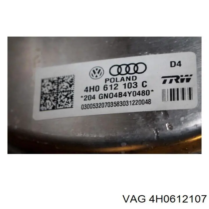 Servofreno de vacío Bentley 8T0612107