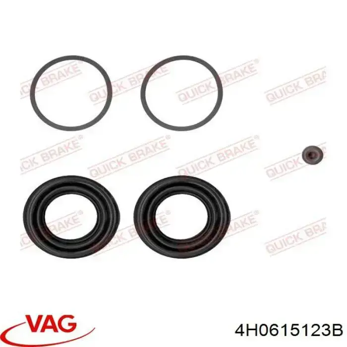 Comprar 4H0615123B VAG Pinza de freno delantera izquierda