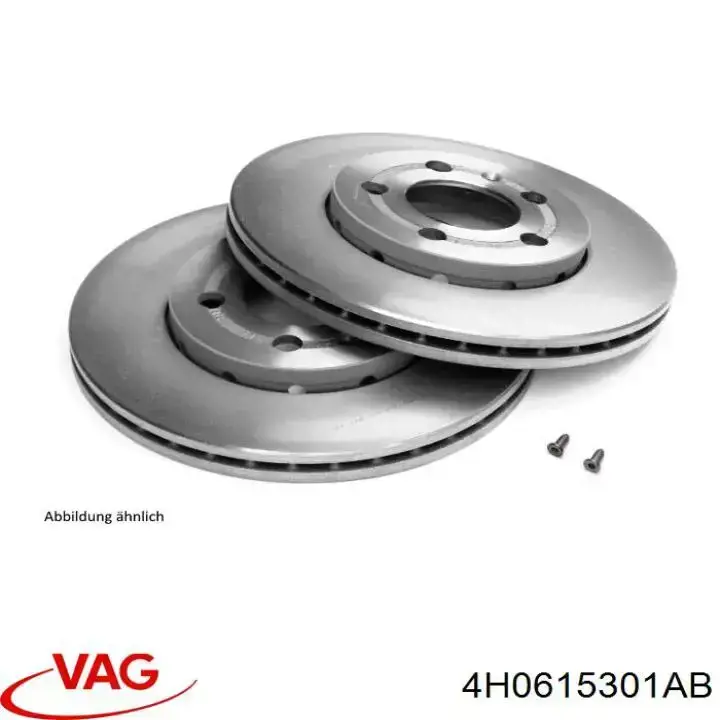 Disco de freno 4H0615301AB VAG