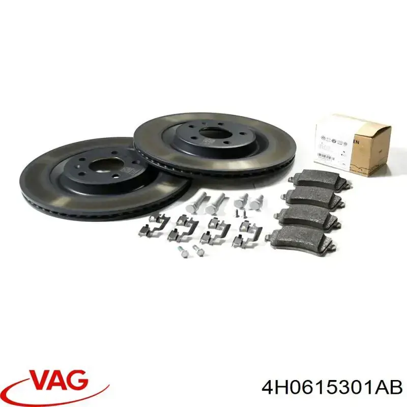 Comprar 4H0615301AB VAG Freno de disco delantero