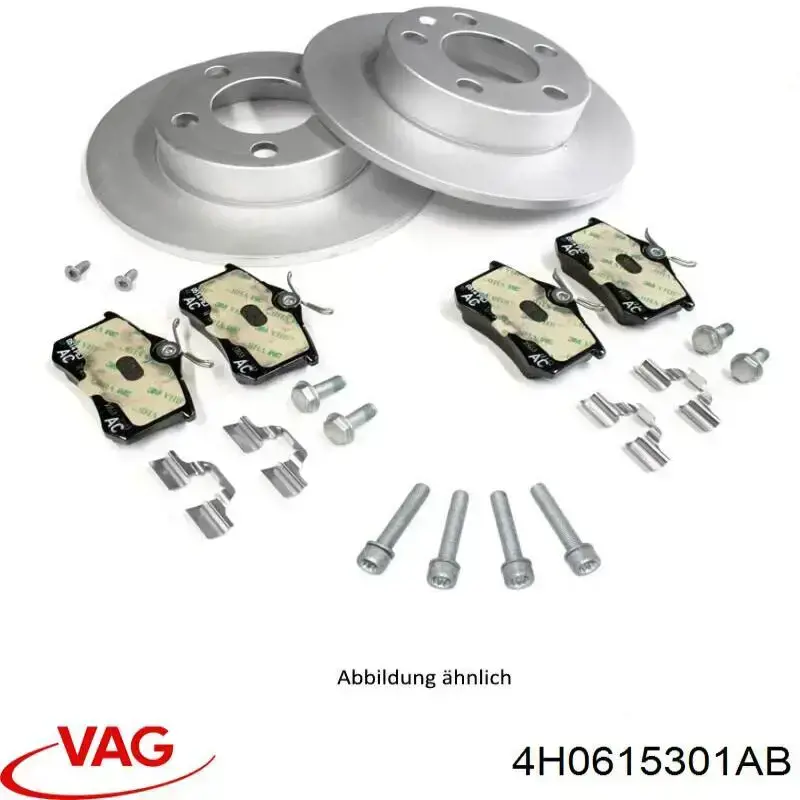 4H0615301AB VAG Discos