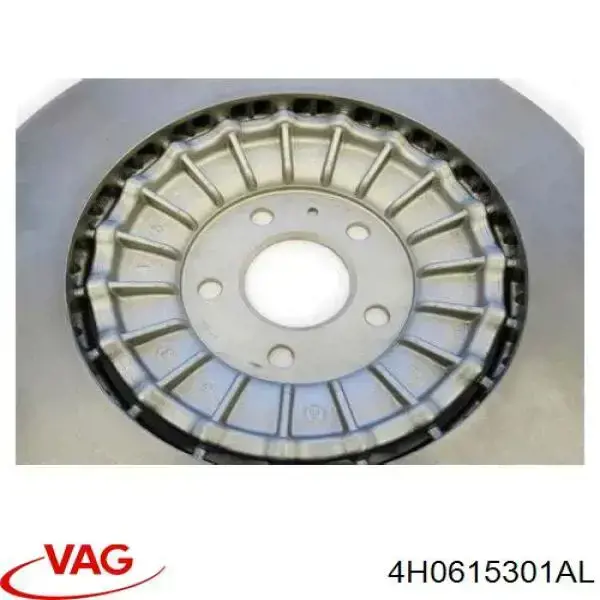 Comprar 4H0615301AL VAG Freno de disco delantero