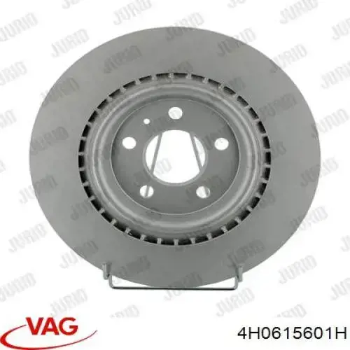 4H0615601H VAG Freno de disco trasero