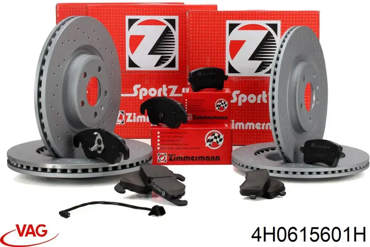 Disco de freno trasero VAG 4H0615601H precio, desde 53,95 EUR