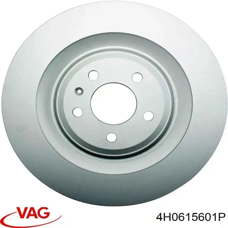 Disco de freno trasero 4H0615601P VAG