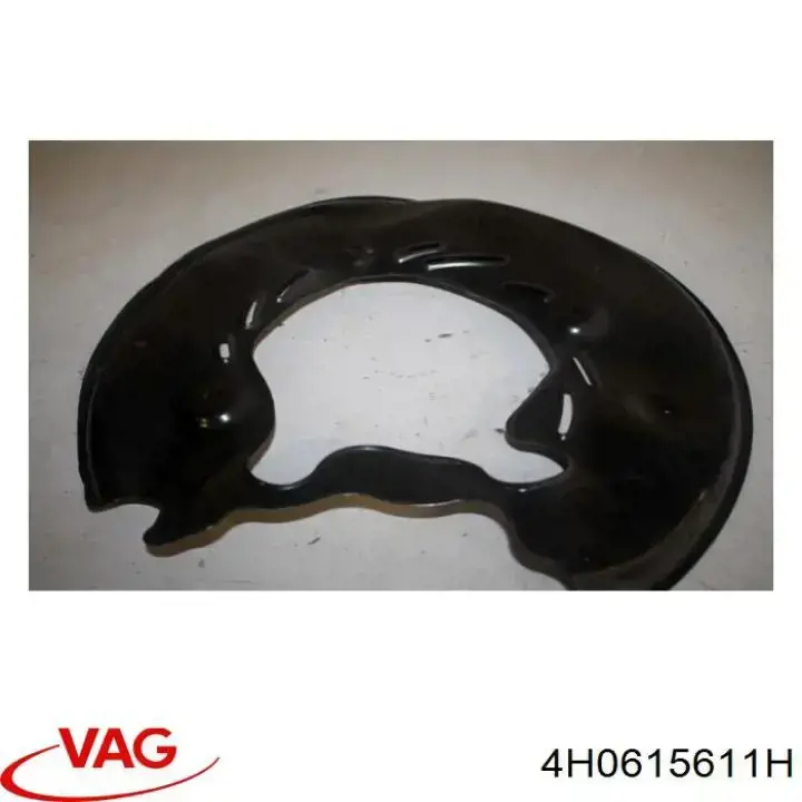 4H0615611D VAG Protector de disco de freno delantero derecho