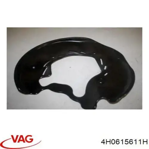 Protector de disco de freno delantero derecho VAG 4H0615611D precio, desde 73,49 EUR
