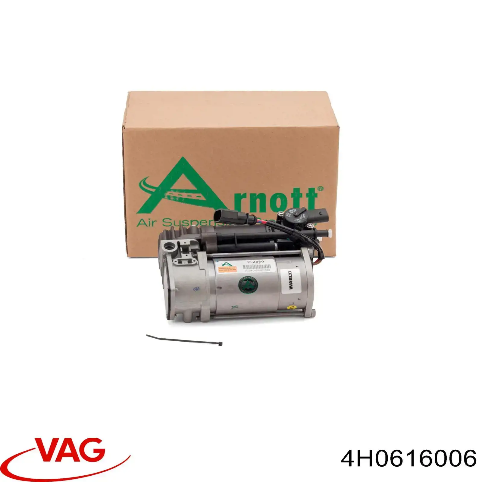4H0616006 VAG bomba de compresor de suspensión neumática