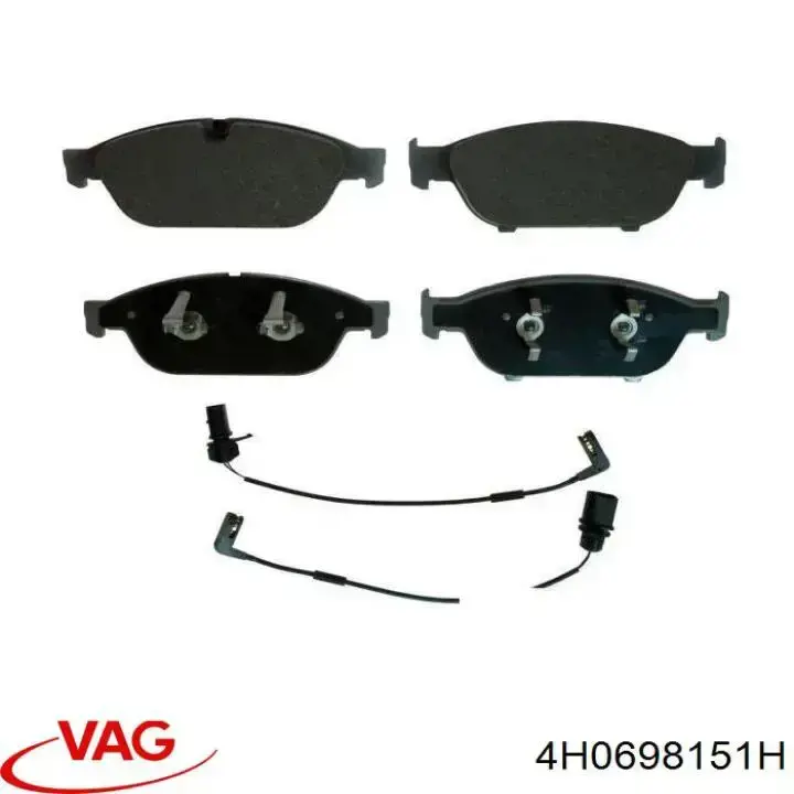 Pastillas de freno delanteras VAG 4H0698151H