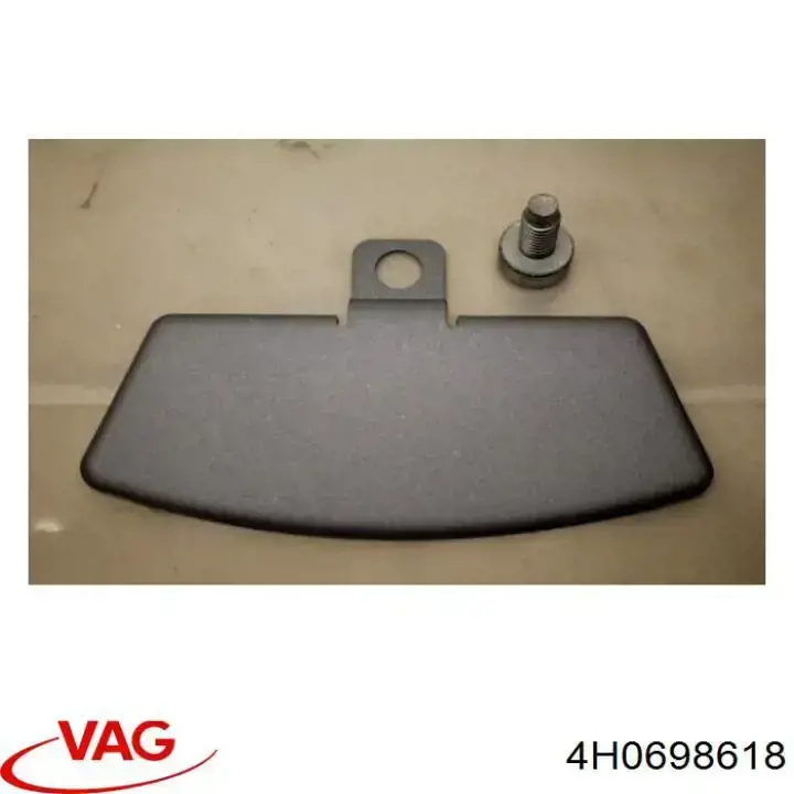 Juego de resortes de sujeción de pastillas de freno delanteras VAG 4H0698618 precio, desde 19,00 EUR