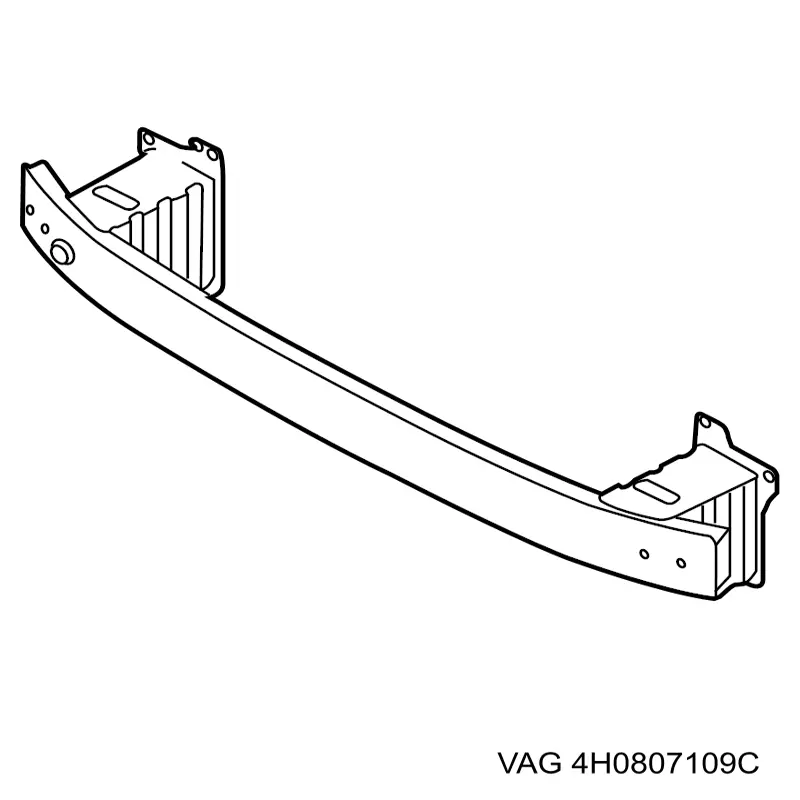 Comprar 4H0807109C VAG Refuerzo parachoque delantero