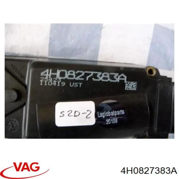 Pieza de cierre de la cerradura del portón trasero 4H0827383A VAG
