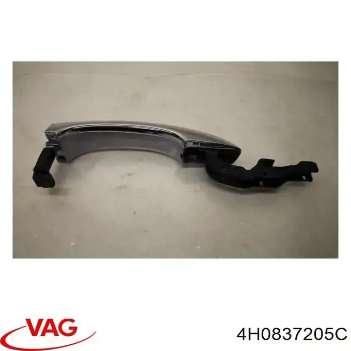 Manija exterior de puerta izquierda delantera/trasera VAG 4H0837205C precio, desde 71,15 EUR