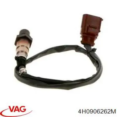 Sonda lambda, sensor de oxígeno después del catalizador izquierdo VAG 4H0906262M