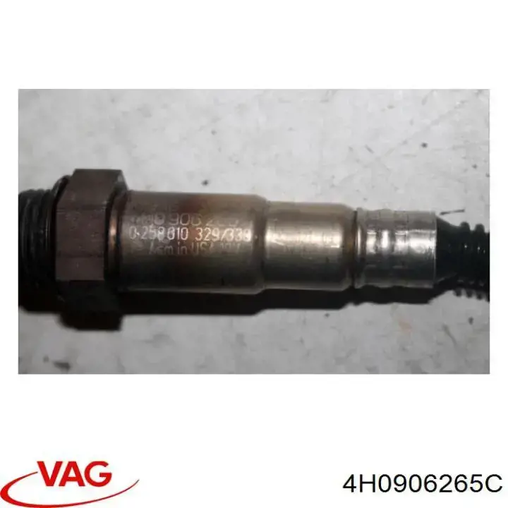 Comprar 4H0906262M VAG Sonda lambda, sensor de oxígeno después del catalizador izquierdo