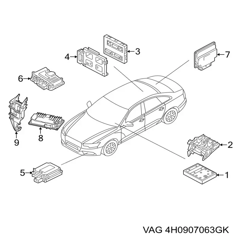 4H0907063GK VAG 