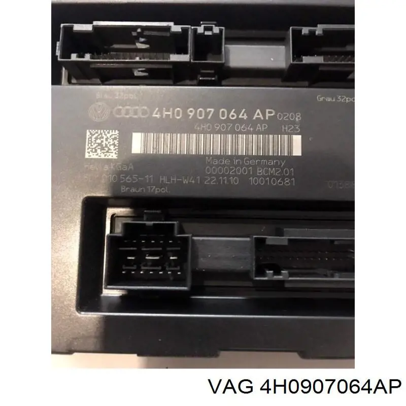 Bloque confort Audi A6 C7