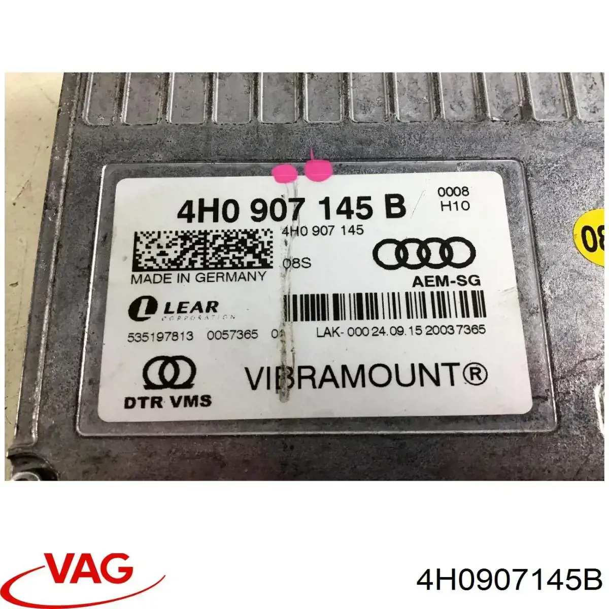 4H0907145B VAG unidad de control, suspensión neumática