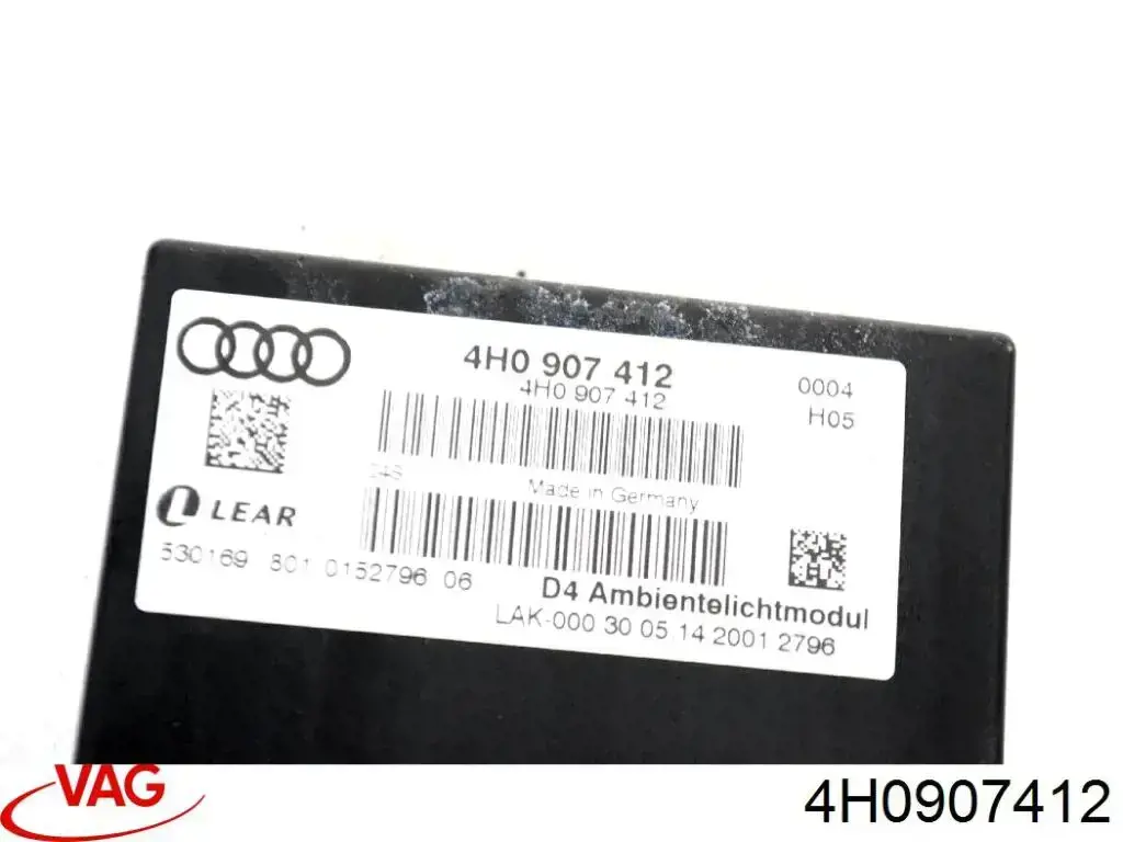 Comprar 4H0907412 VAG Módulo de confort