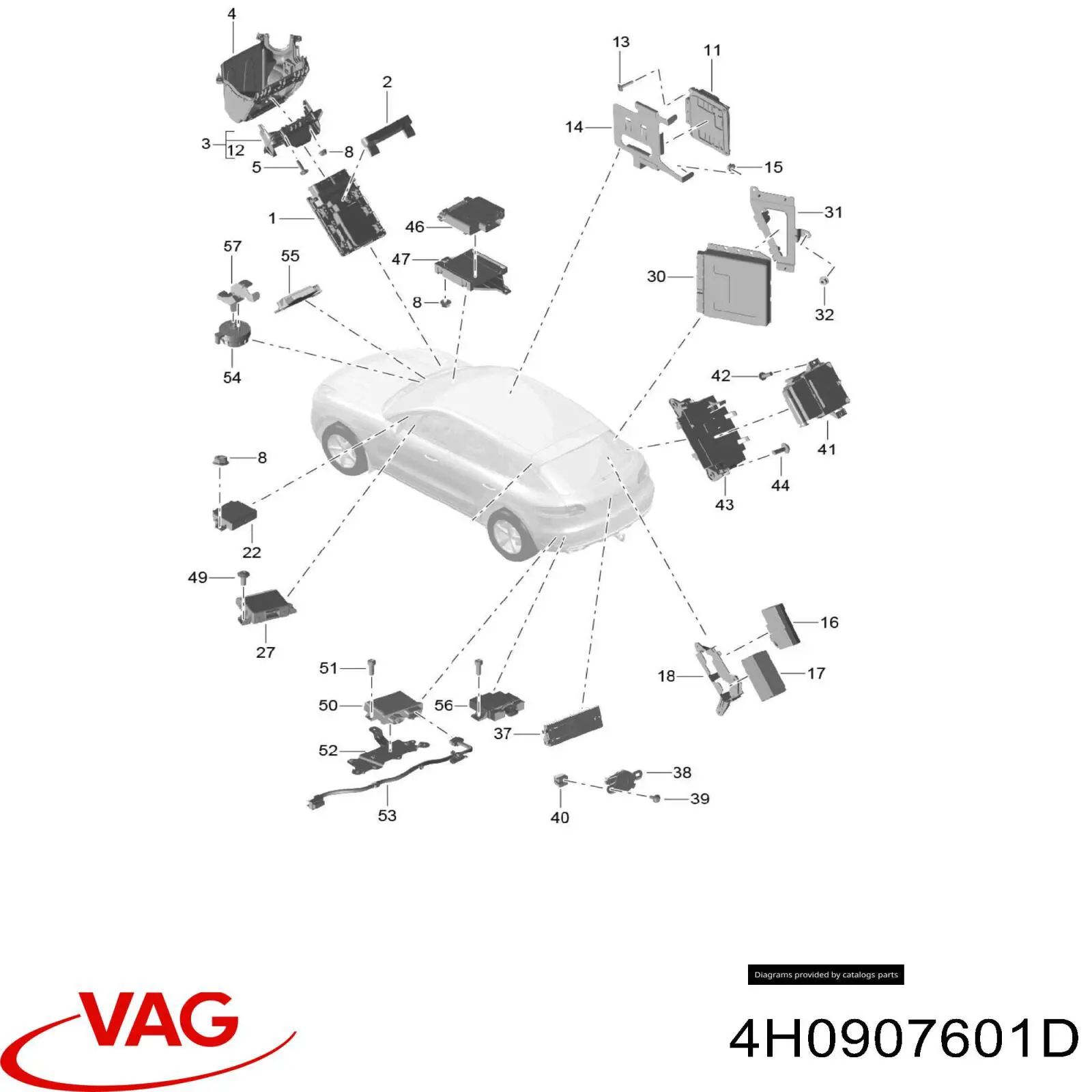 Simposer 4H0907601D VAG