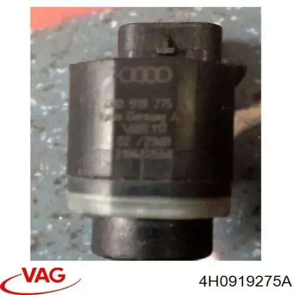 Sensor de estacionamiento delantero/trasero central 4H0919275A VAG
