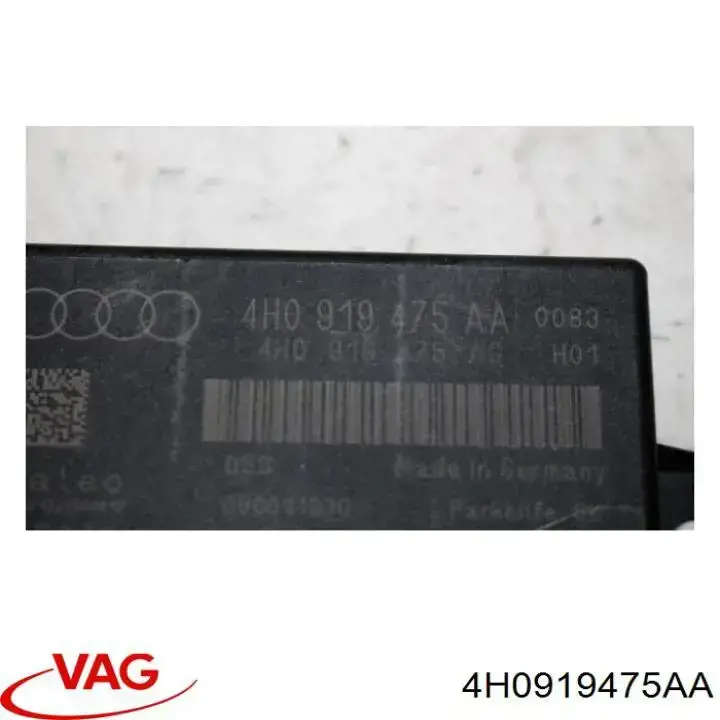 Módulo de control del asistente de aparcamiento VAG 4H0919475AA precio, desde 116,16 EUR