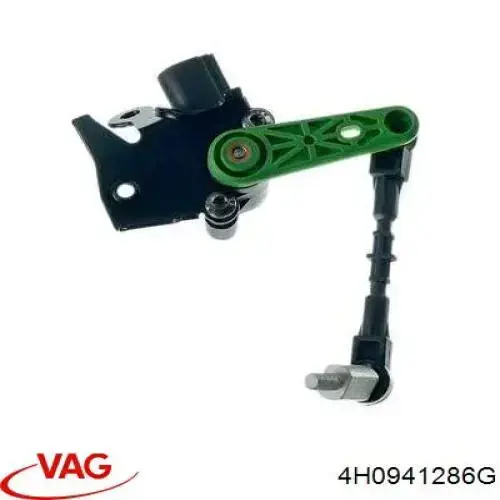 4H0941286G VAG sensor, nivel de suspensión neumática, delantero derecho