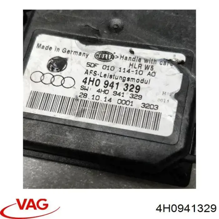 Módulo de iluminación VAG 4H0941329 precio, desde 96,78 EUR