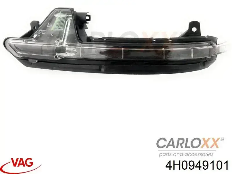 Luz intermitente de retrovisor exterior izquierdo para Audi A8 (4H_)